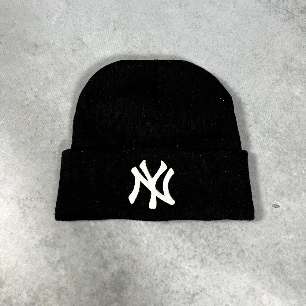 New York Yankees MLB Beanie Black Skully One Size